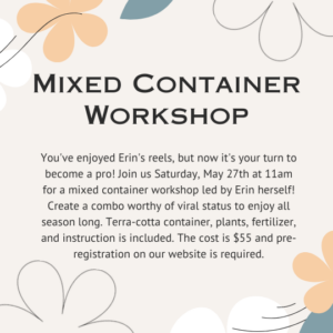 Mixed Container Workshop